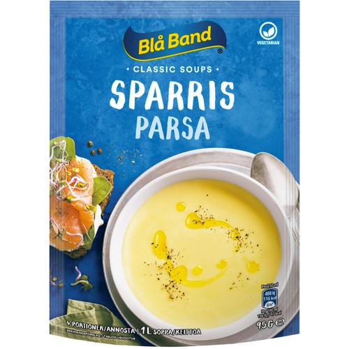 Sparrissoppa 95g Blå Band