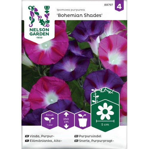 Vinda, Purpur-, Bohemian Shades Nelson Garden