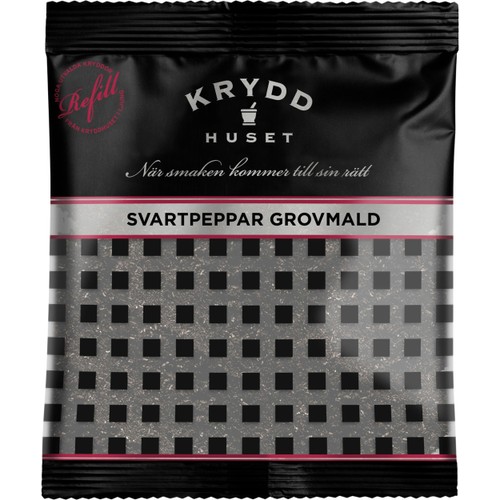 Svartpeppar Grovmald 35g Kryddhuset