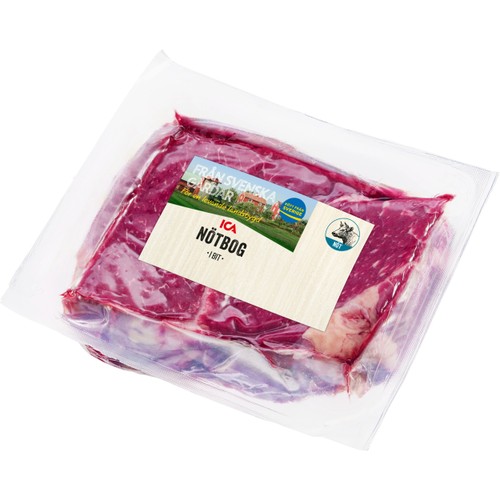 Nötbog Färsk i bit ca 1kg ICA