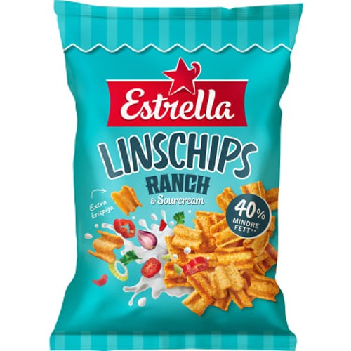 Linschips Ranch & Sourcream 90g Estrella