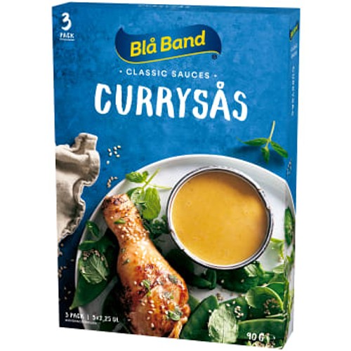 Currysås 2,25dl 3-p Blå Band
