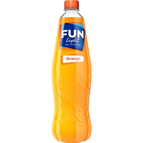 Lightdryck Orange Sockerfri 1l Fun Light