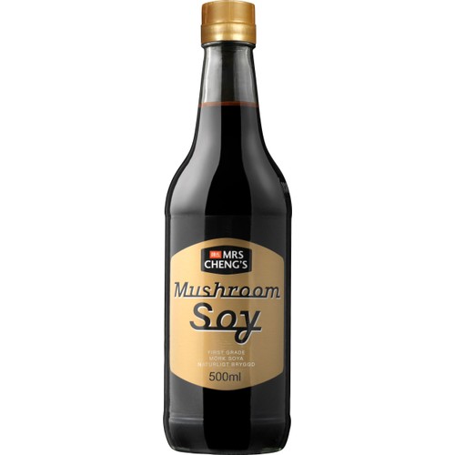 Soja Mushroom 500ml Mrs Chengs