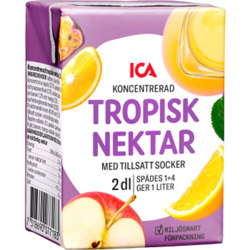 Tropisk nektar Koncentrat 2dl ICA