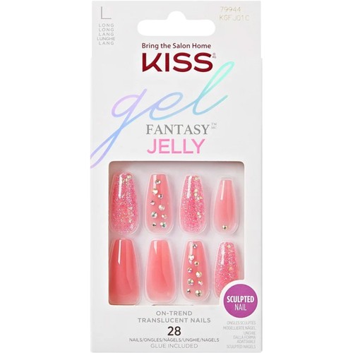 KS Gel Fantasy Jelly Nails Be Jelly 28st KISS