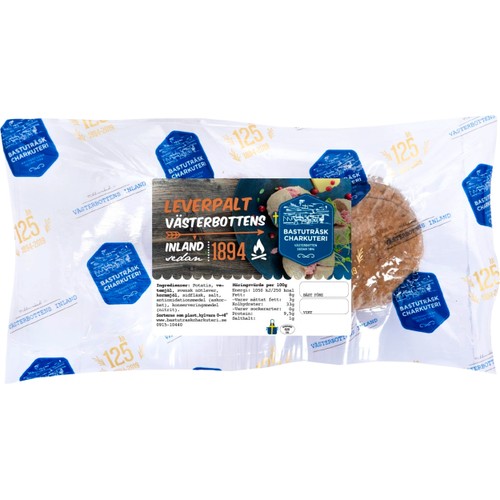 Leverpalt 2-pack 280g Bastuträsk Charkuteri