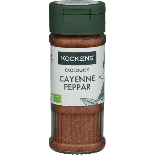 Cayennepeppar Eko 35g Kockens