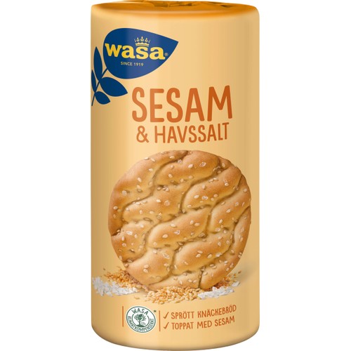 Knäckebröd Runda Sesam & Havssalt 290g Wasa