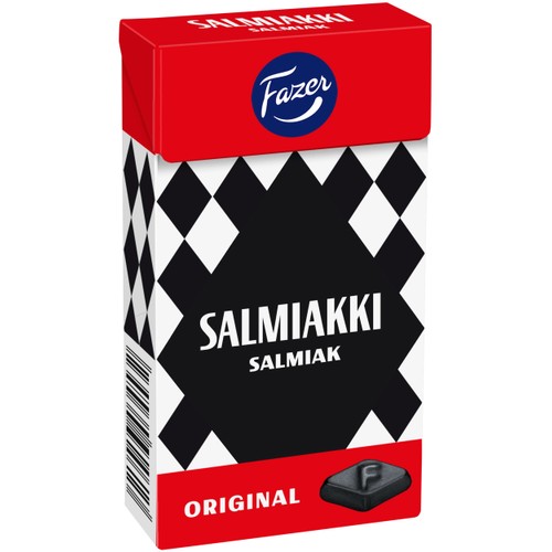 Tablettask Salmiakki pastiller 40g Fazer