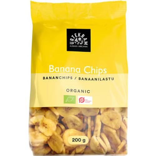 Bananchips Ekologisk 200g Urtekram