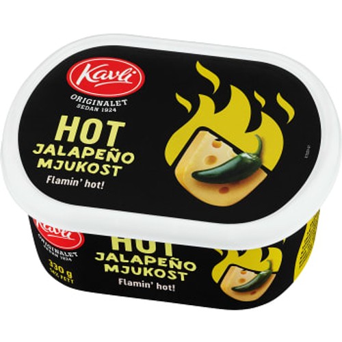 Mjukost Hot Jalapeno 330g Kavli