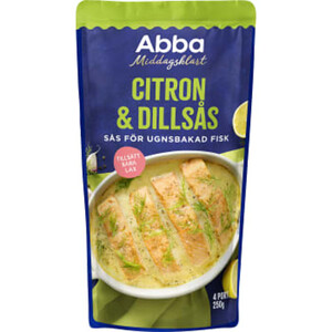 Citron Dillsås 250g Middagsklart Abba