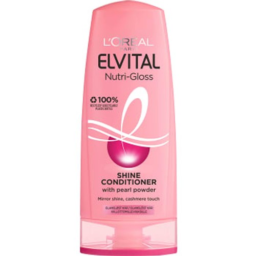 Balsam Nutri-Gloss protein & pearl Glanslöst hår 200ml Elvital