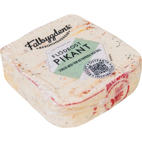 Flödeost Pikant 33% ca 200g Falbygdens ost