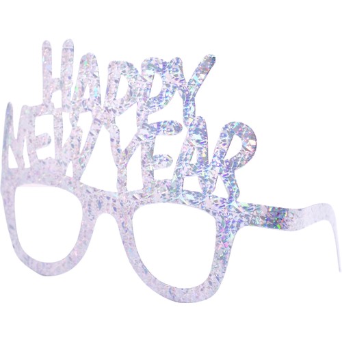 Pappersglasögon 3p Happy New Year Festive