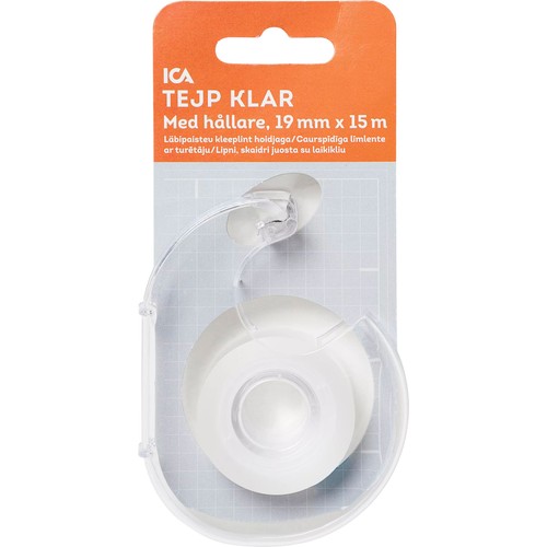 Tejp med hållare Klar ICA Home