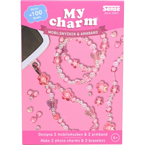 Pysselset Mobilsmycke och armband Sense