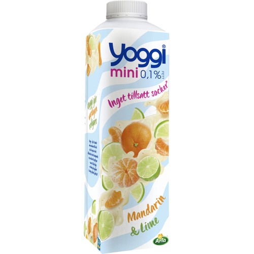 Yoghurt Mini Madarin Lime Årets smak 0,1% 1000g Yoggi®