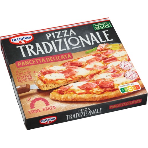 Pizza Tradizionale Pancetta delicata 390g Dr. Oetker