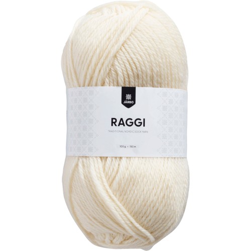 Garn Raggi Natur 100g Järbo