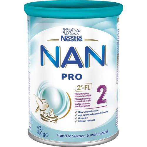 Mjölkersättning NAN Pro 2 6mån 800g Nestle