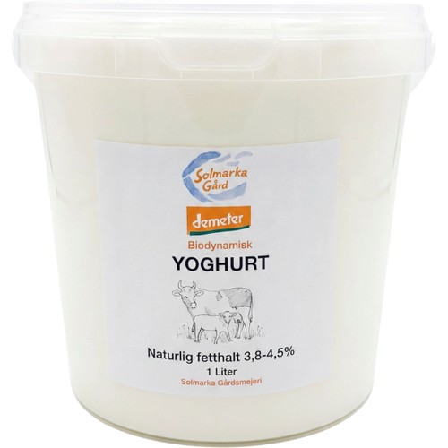 Yoghurt Naturell 1l KRAV Solmarka Gård