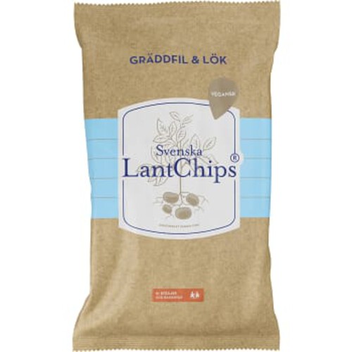 LantChips Gräddfil & Lök 200g LantChips