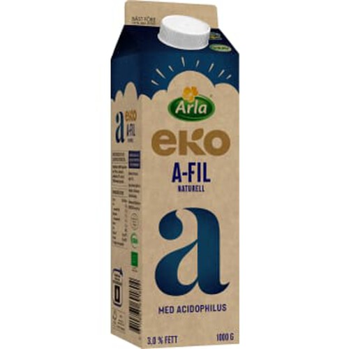 A-fil Naturell Plus Dofilus 3% Ekologisk 1000g Arla®