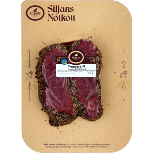 Pepparbiff ca 300g siljans chark