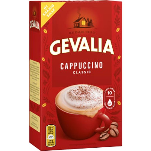 Kaffe Cappuccino Original 10p Gevalia