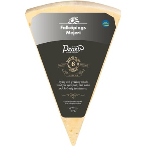 Prästost 31% 5-7 Mån ca 720g Falköpings Mejeri