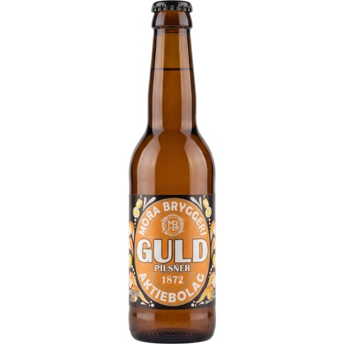 Öl Guld Pilsner 3,5% 330ml Mora Bryggeri