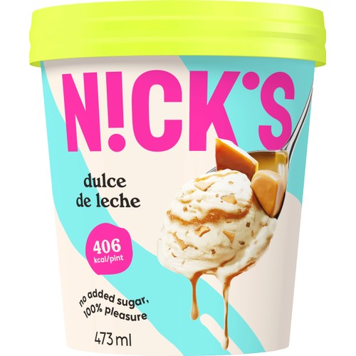 Glass Dulce de leche 473ml Nick´s