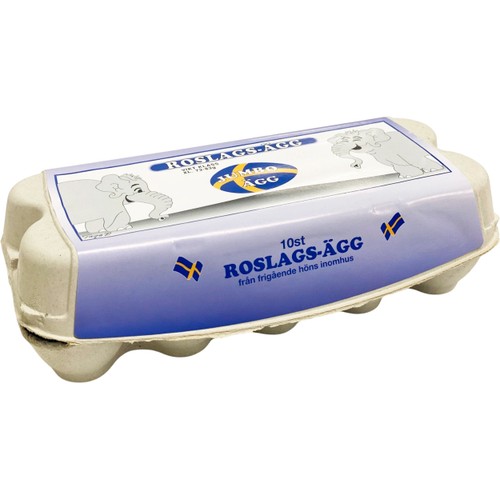 Ägg Extra Stora Jumbo 10-pack 730g Roslagsägg