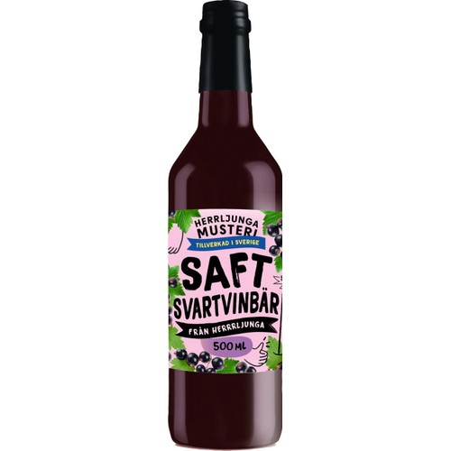 Saft Svartvinbär 500ml Herrljunga