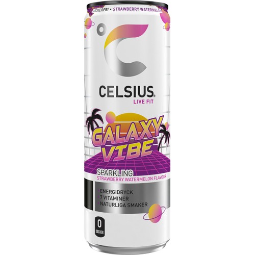 Energidryck Galaxy Vibe Celsius