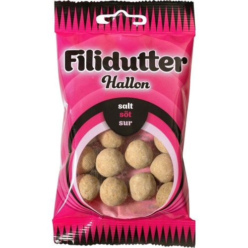 Godispåse Filidutter Hallon 65g Konfekta
