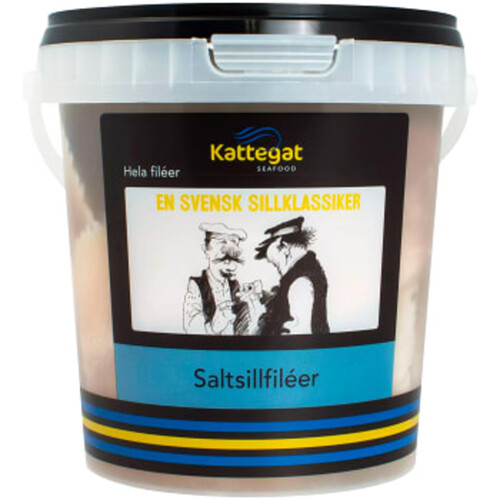 Saltsillfiléer 900g Kattegatt