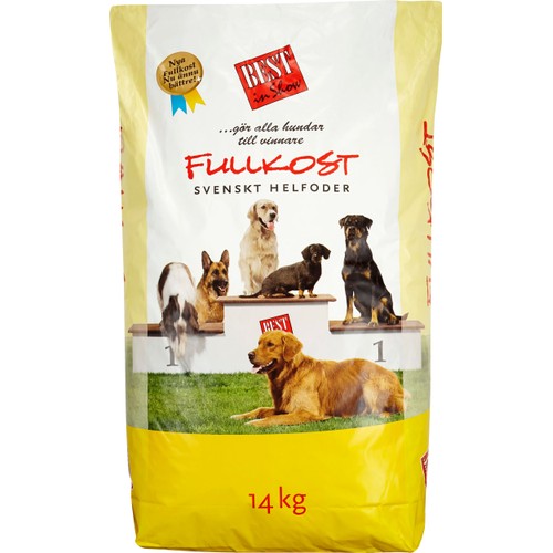Hundmat Fullkost 14kg Best in Show