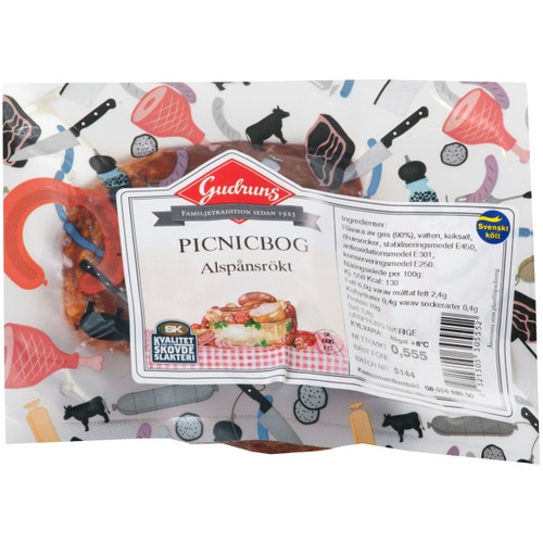 Picnicbog Alspånsröt i bit ca 500g Gudruns