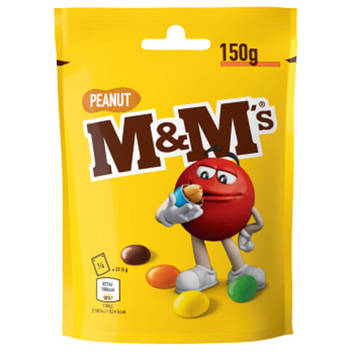 Chokladkonfektyr Peanut 150g M&M