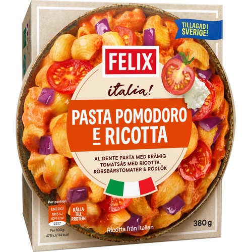 Pasta pomodoro e ricotta 380g Felix