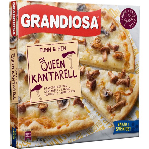 Pizza Queen kantarell 310g Grandiosa