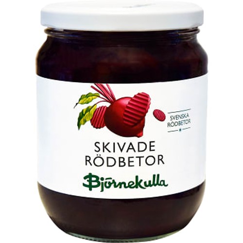 Skivade Rödbetor 580g Björnekulla