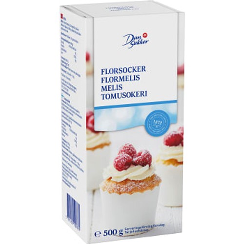 Florsocker 500g Dansukker