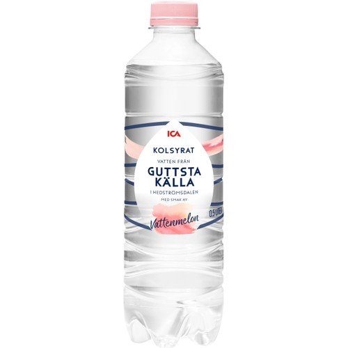 Kolsyrat vatten Vattenmelon 50cl ICA