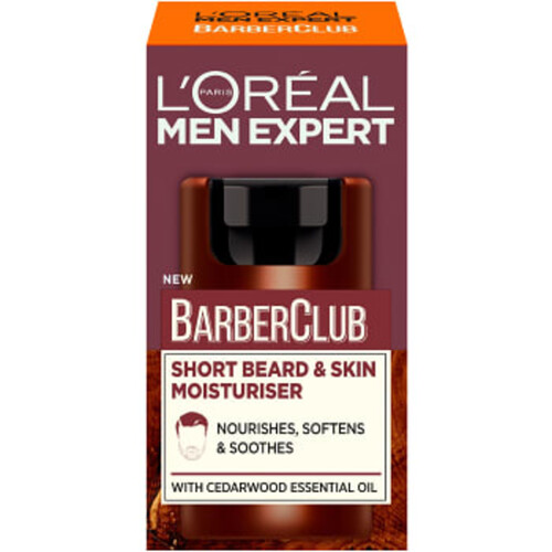 Skägg Fuktighetskräm Moisturiser Barber Club Short Beard & Face 50 Milliliter Men Expert