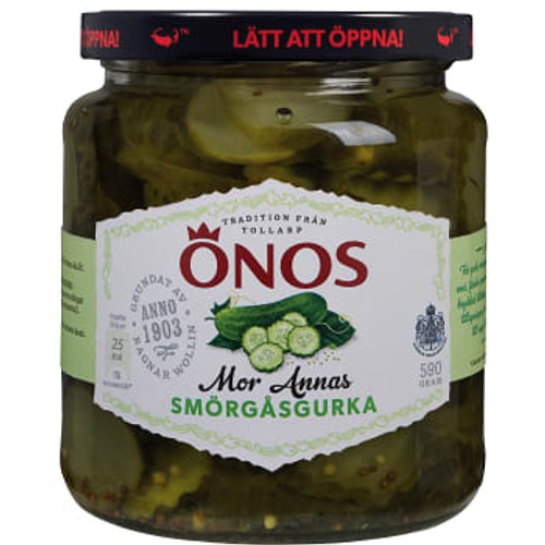 Smörgåsgurka Mor annas 590g Önos