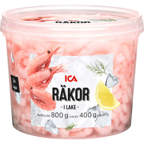 Räkor i lake 400g ICA